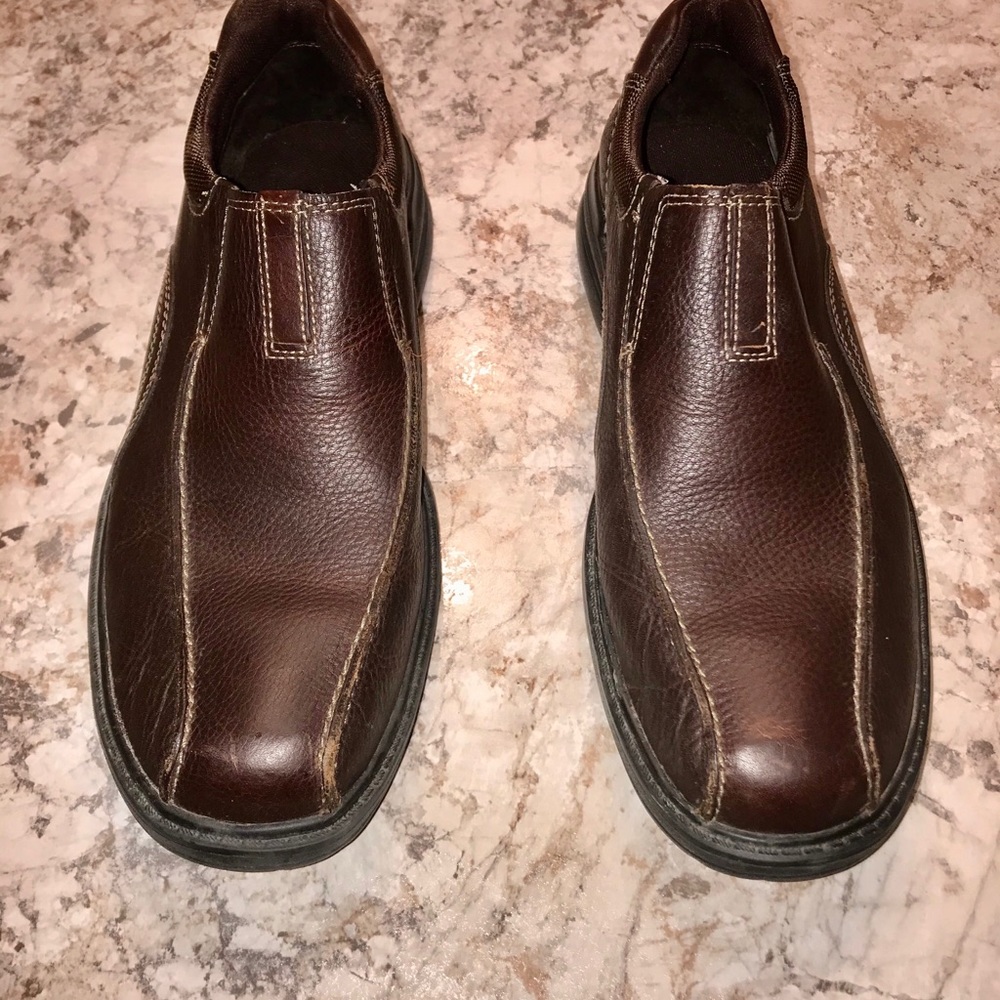 Clark’s Brown Leather Casual Loafer Size 10.5